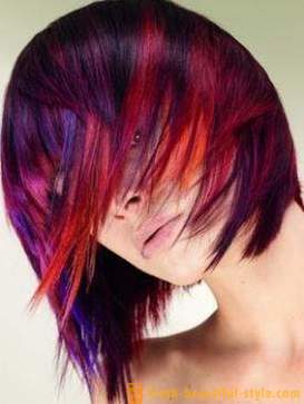 Pewarna pada rambut berambut perang: warna, foto, ulasan