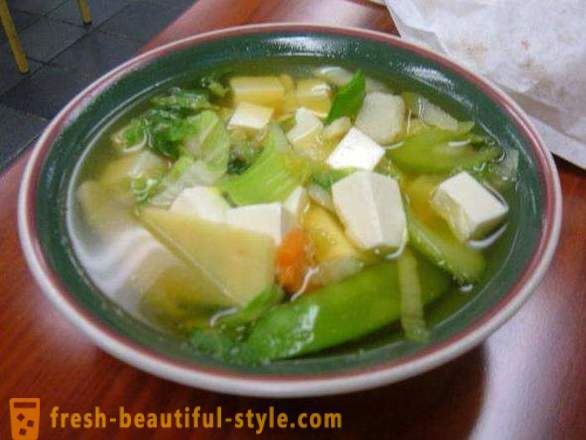 Sup sayur-sayuran untuk penurunan berat badan. Rahsia Chef