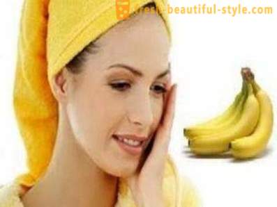 Di rumah salon kecantikan: rawatan muka pisang
