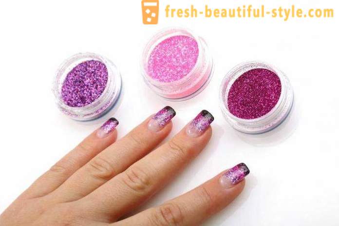 Kuku palsu - asas manicure cepat